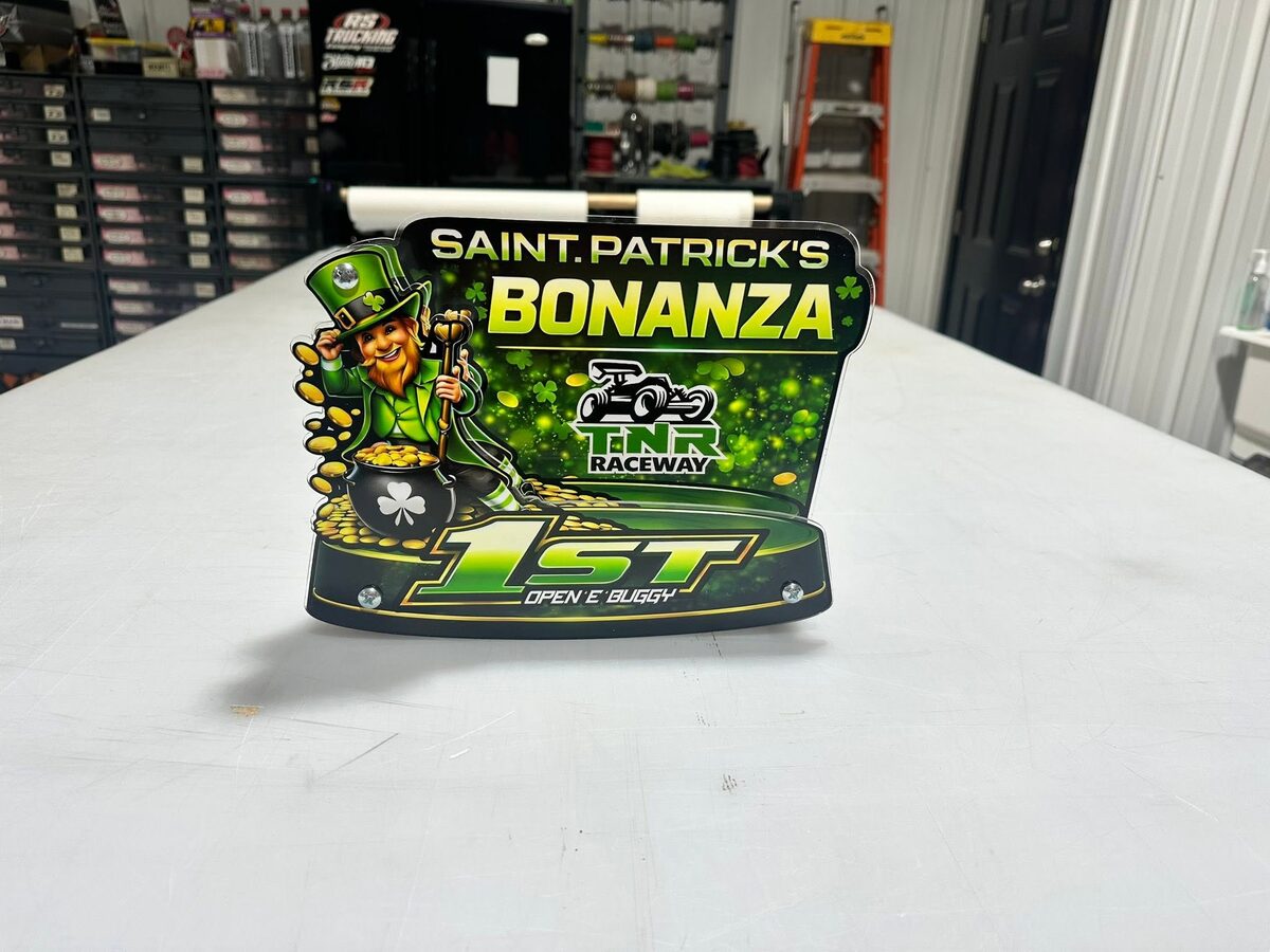 Saint Patrick's Bonanza custom award