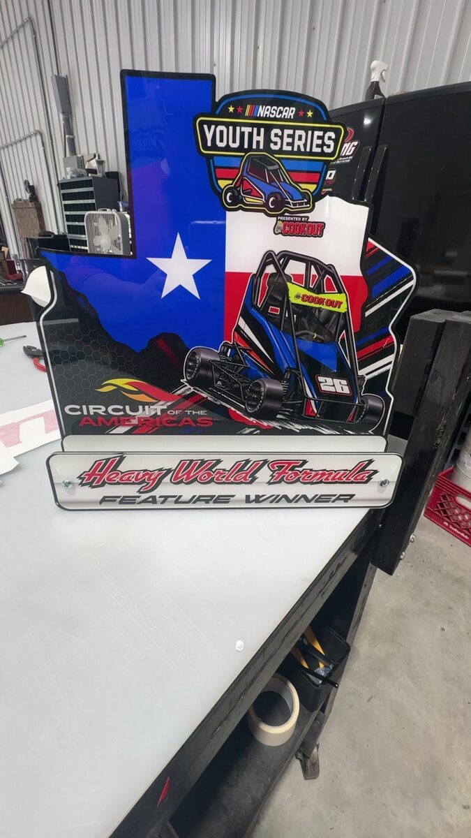 Youth Series custom award